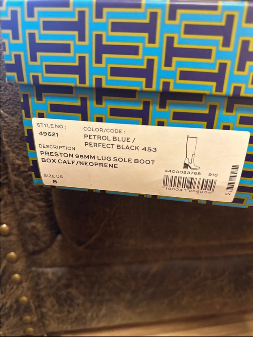 Tory Burch Tall High Heeled Boots - Picture 8 of 9